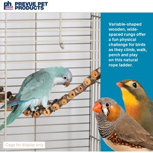 Prevue Pet Products Naturals Rope Ladder Bird Toy, 17-in