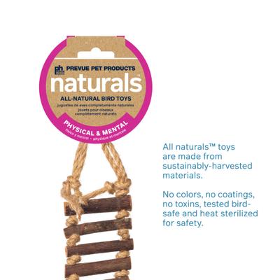 Show full view: Prevue Pet Products Naturals Rope Ladder Bird Toy, 17-in slide 5 of 11