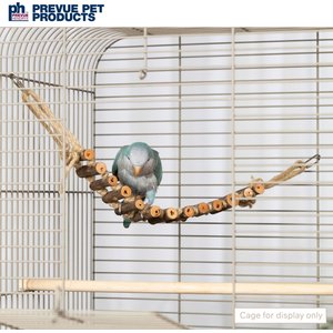 Prevue Pet Products Naturals Rope Ladder Bird Toy, 17-in