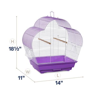 Show full view: Prevue Pet Products Palm Beach Scallop Roof Bird Cage slide 2 of 9