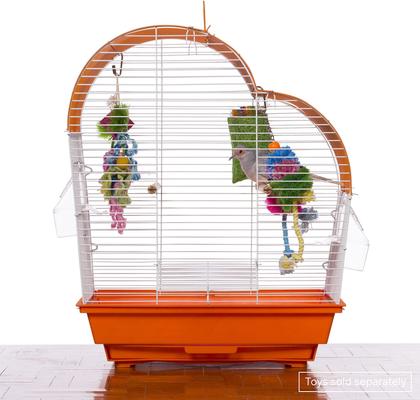 Show full view: Prevue Pet Products Palm Beach Waterfall Roof Bird Cage slide 3 of 9