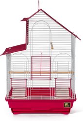 Prevue Pet Products Parakeet House Bird Cage, Red slide 2 of 3