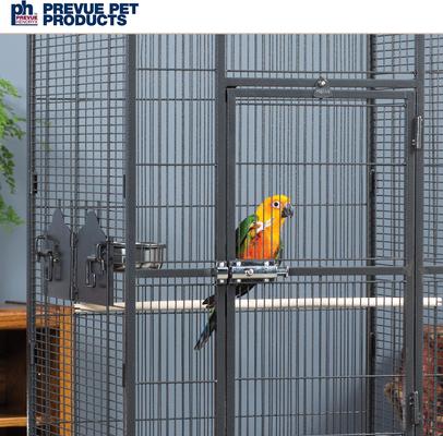Show full view: Prevue Pet Products Park Plaza Bird Cage, Black Hammertone slide 8 of 10