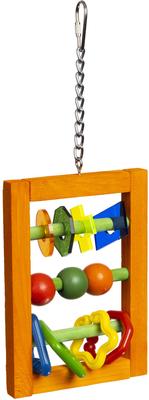 Show full view: Prevue Pet Products Playfuls Abacus Bird Toy, Multicolor slide 1 of 7