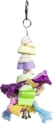 Show full view: Prevue Pet Products Playfuls Cookies & Knots Bird Toy, Multicolor slide 1 of 7