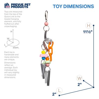 Show full view: Prevue Pet Products Playfuls Cyclone Bird Toy, Multicolor slide 2 of 8