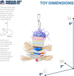 Prevue Pet Products Playfuls Dessert Delights Bird Toy, Multicolor slide 2 of 7