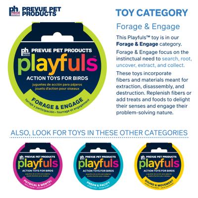 Show full view: Prevue Pet Products Playfuls Dessert Delights Bird Toy, Multicolor slide 5 of 7