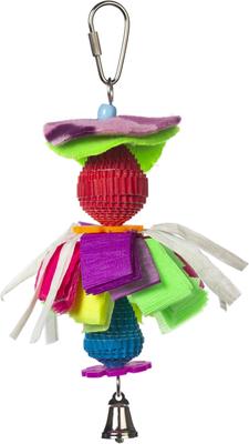 Show full view: Prevue Pet Products Playfuls Fancy Dance Bird Toy, Multicolor slide 1 of 7