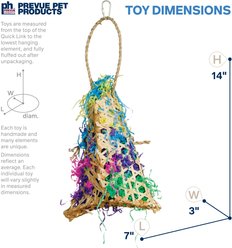 Prevue Pet Products Playfuls Fiesta Handbag Bird Toy, Multicolor slide 2 of 7