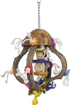 Show full view: Prevue Pet Products Playfuls Jellyfish Bird Toy, Multicolor slide 1 of 7