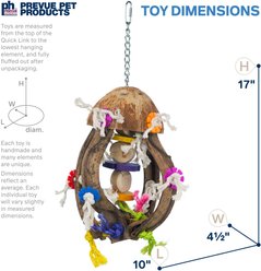 Prevue Pet Products Playfuls Jellyfish Bird Toy, Multicolor slide 2 of 7