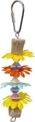 Show full view: Prevue Pet Products Playfuls Kauai Totem Bird Toy, Multicolor slide 1 of 9