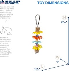 Prevue Pet Products Playfuls Kauai Totem Bird Toy, Multicolor slide 2 of 8