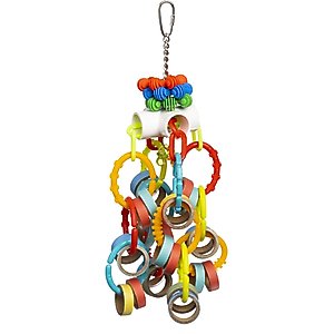 Prevue Pet Products Playfuls Loops N Rings Bird Toy