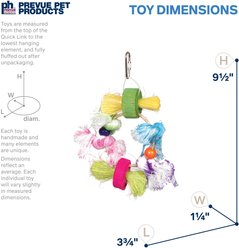 Prevue Pet Products Playfuls Lots of Knots Bird Toy, Multicolor slide 2 of 7
