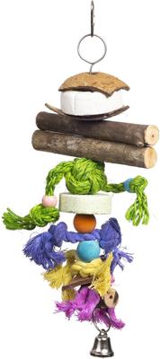 Show full view: Prevue Pet Products Playfuls Mineral Bird Toy, Multicolor slide 1 of 7