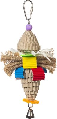 Show full view: Prevue Pet Products Playfuls Mr. Mustache Bird Toy, Multicolor slide 1 of 8