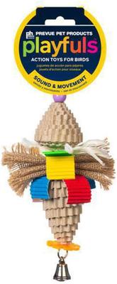 Show full view: Prevue Pet Products Playfuls Mr. Mustache Bird Toy, Multicolor slide 8 of 8