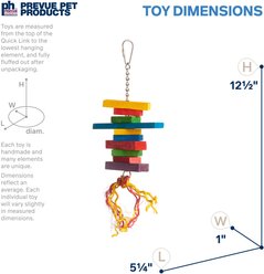 Prevue Pet Products Playfuls Sassy Bird Toy, Multicolor slide 2 of 7