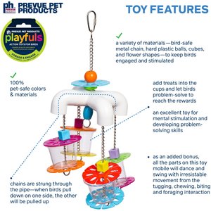 Prevue Pet Products Playfuls Sink N Seek Bird Toy