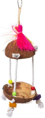 Show full view: Prevue Pet Products Playfuls Tiki Hut Bird Toy, Multicolor slide 1 of 7