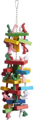 Show full view: Prevue Pet Products Playfuls Tower Bird Toy, Multicolor slide 1 of 7