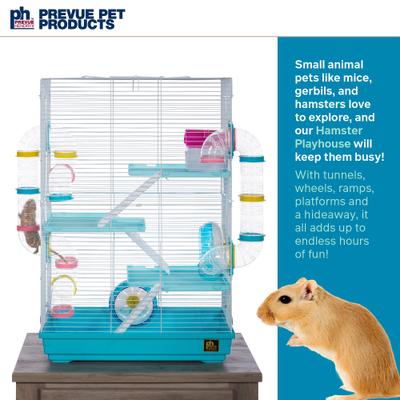 Show full view: Prevue Pet Products Playhouse Small Pet Habitat, Multicolor slide 2 of 10