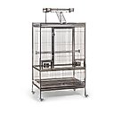 Prevue Pet Products Playtop Bird Cage, Stainless Steel, Large