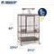 Show in main carousel: Prevue Pet Products Playtop Bird Cage, Stainless Steel, Large slide 6 of 10