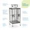 Show in main carousel: Prevue Pet Products Playtop Bird Cage, Stainless Steel, Medium slide 3 of 10