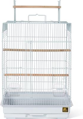Show full view: Prevue Pet Products Playtop Bird Cage, White slide 2 of 4