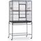 Show in main carousel: Prevue Pet Products Powder Coated Steel Construction Flight Bird Cage with Stand, Black slide 1 of 6