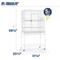 Show in main carousel: Prevue Pet Products Powder Coated Steel Construction Flight Bird Cage with Stand, White slide 6 of 10