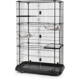 Prevue Pet Products Premium Cat Cage Playpen, Black