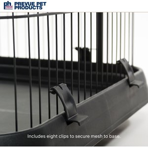 Prevue Pet Products Premium Cat Cage Playpen, Black