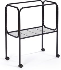 Prevue Pet Products Rolling Bird Cage Stand, Black