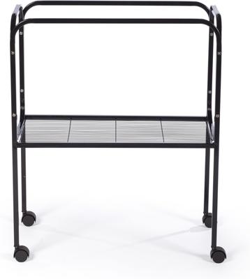 Show full view: Prevue Pet Products Rolling Bird Cage Stand, Black slide 2 of 3