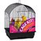 Show in main carousel: Prevue Pet Products Round Roof Bird Cage Starter Kit, Small, Black slide 1 of 2
