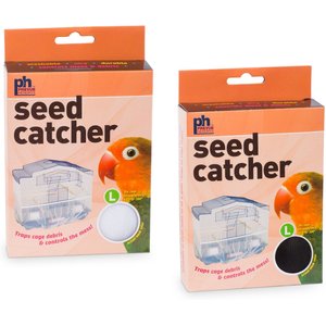 Prevue Pet Products Seed Catcher Cage Skirt, Color Varies, Large