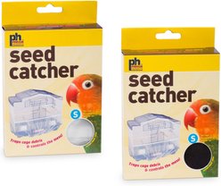 Prevue Pet Products Seed Catcher Cage Skirt, Color Varies, Small