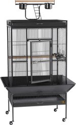 Prevue Pet Products Signature Select Series Wrought Iron Bird Cage, Black Hammertone slide 1 of 3