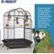 Show in main carousel: Prevue Pet Products Silverado Macaw Dometop Steel Bird Cage, Black slide 2 of 10