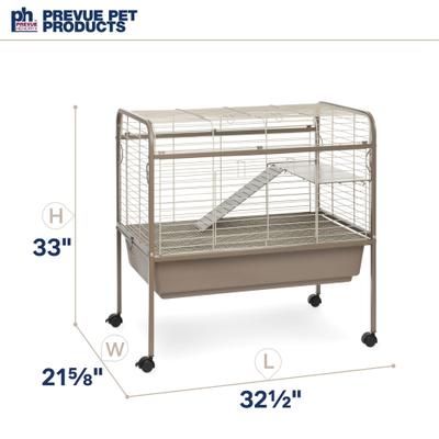 Show full view: Prevue Pet Products Small Animal Cage, Coco & White slide 7 of 11
