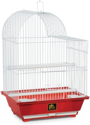 Show full view: Prevue Pet Products Small Bird Cage, Red slide 1 of 1
