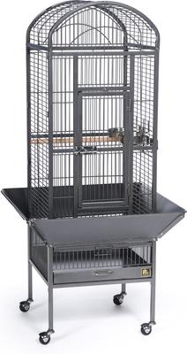 Show full view: Prevue Pet Products Small Dome Top Bird Cage, Black slide 1 of 10