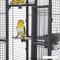 Show in main carousel: Prevue Pet Products Small Dome Top Bird Cage, Black slide 6 of 10