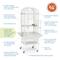 Show in main carousel: Prevue Pet Products Small Dome Top Bird Cage, White slide 7 of 10