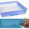Show in main carousel: Prevue Pet Products Small Pet Disposable Cage Liners with Adhesive Tabs, White, 20 count slide 2 of 9