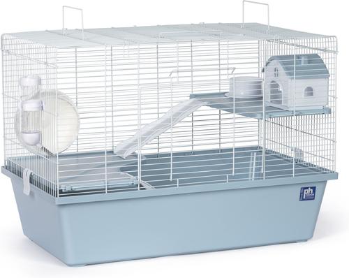 Show full view: Prevue Pet Products Small Pet Haven 3-Story Deluxe Small Pet Cage, Blue slide 1 of 9